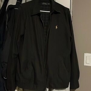 Polo Ralph Lauren vintage black zip up jacket